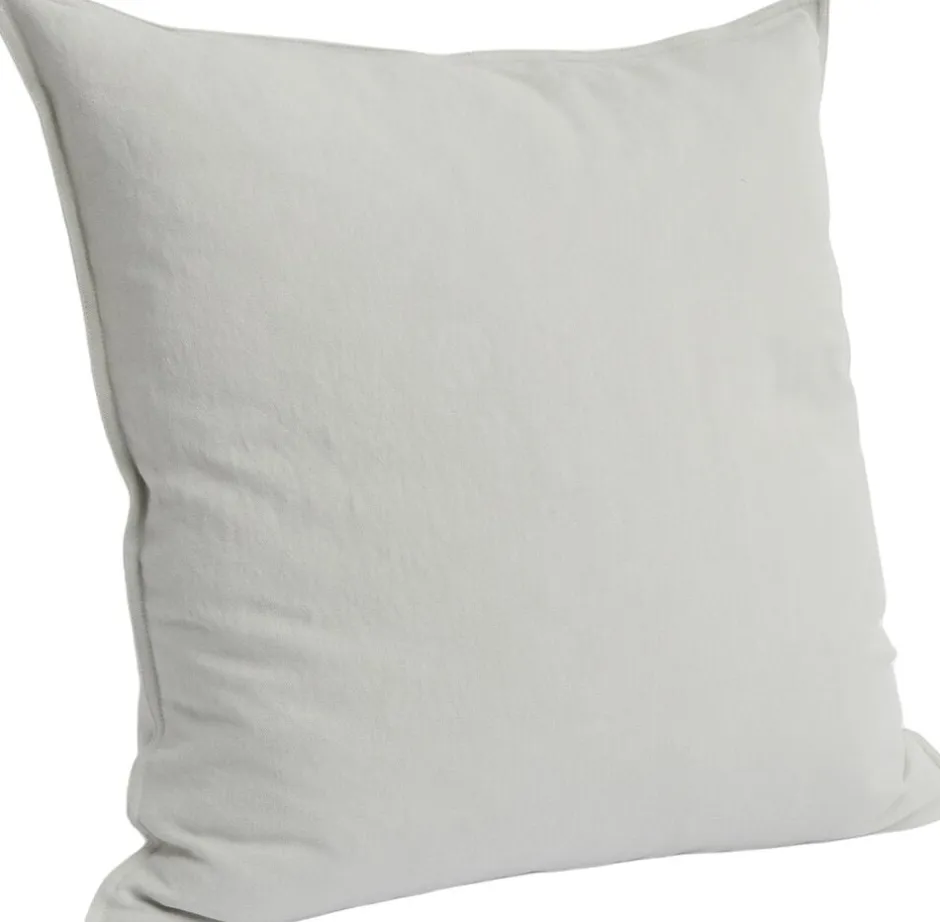 Puder<Hay Linen Cushion-60 x 60-Sky grey