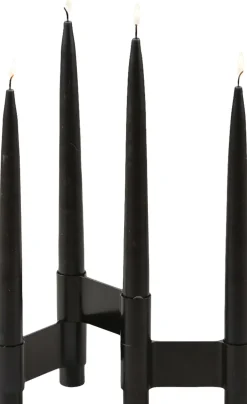 Adventsstager<Studio About LINK, CANDLE HOLDER, BLACK ANODIZED, 11060B