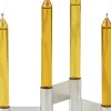Adventsstager<Studio About LINK, CANDLE HOLDER, POLISHED ALUMINIUM, 11060P