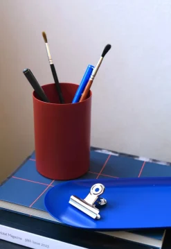 Kontorartikler<Notem LOLA Pen Cup - Red, 75 x 75 x 105 mm