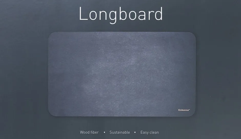 Køkkenartikler<Endeavour Long Board Wood Fiber Sort