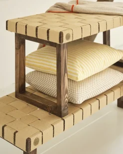 Møbler<WeCycle Furniture Luna Bænk Røget