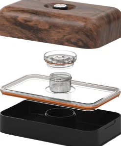 Opbevaring<24Bottles Lunchbox - Sequoia Wood