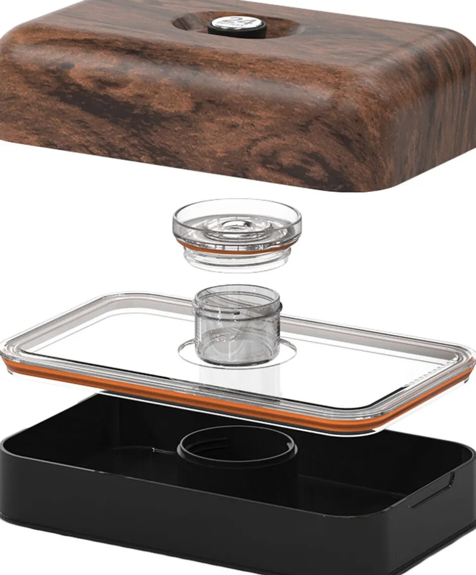 Opbevaring<24Bottles Lunchbox - Sequoia Wood