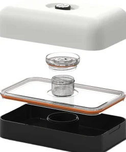 Opbevaring<24Bottles Lunchbox - Stone Finish - Ice White