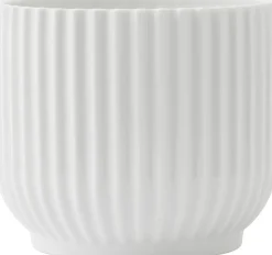 Vaser & Urtepotteskjulere<Lyngby Porcelæn Lyngby Urtepotteskjuler Hvid