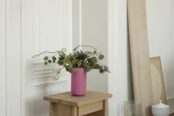 Vaser & Urtepotteskjulere<Lyngby Porcelæn Lyngby Vase H20. 5 cm lilla porcelæn