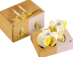 Lys & Lysestager<Donkey Lysestage - Banana Romance (2 stk. )