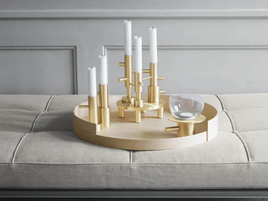 Lys & Lysestager<Fritz Hansen Lysestage Triple Large