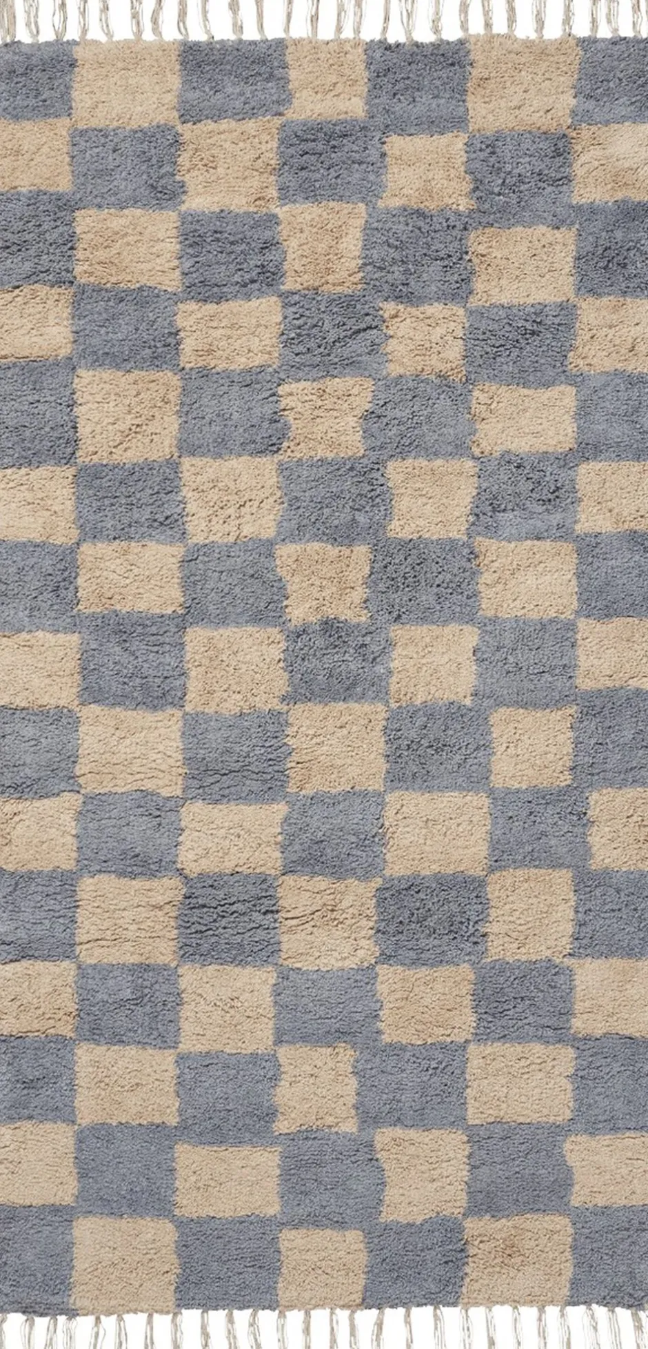 Gulvtæpper<Ferm Living Mara Washable Rug - Mist Blue/Warm Sand