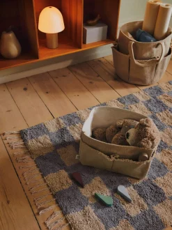 Gulvtæpper<Ferm Living Mara Washable Rug - Mist Blue/Warm Sand