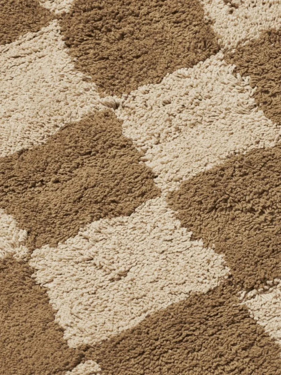 Gulvtæpper<Ferm Living Mara Washable Rug - Tan/Warm Sand