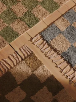 Gulvtæpper<Ferm Living Mara Washable Rug - Tan/Warm Sand