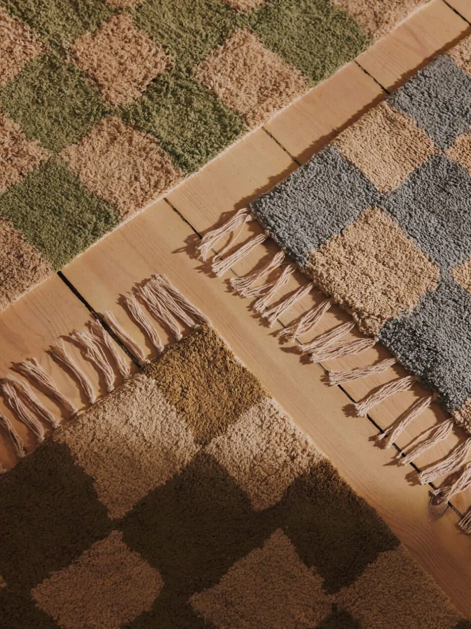 Gulvtæpper<Ferm Living Mara Washable Rug - Tan/Warm Sand
