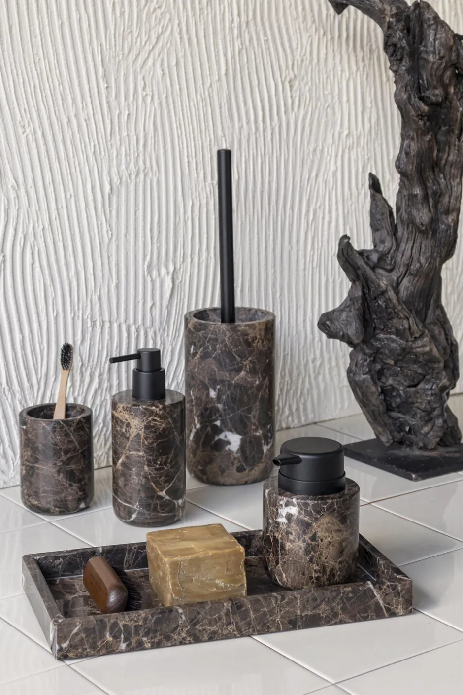 Badeværelsestilbehør<Mette Ditmer MARBLE toilet brush
