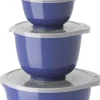 Bageartikler<Rosti Margrethe-sæt 8 dele 0,25 + 0,5 + 1,5 + 3L Electric blue