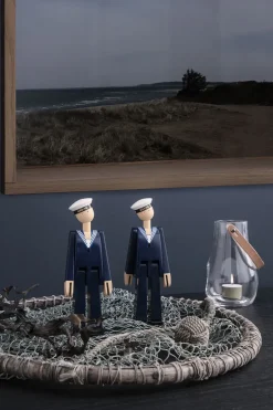 Figurer & Skulpturer<Kay Bojesen Marine mørk blå/hvid