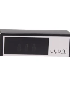 Lys & Lysestager<Uyuni MATRIX Candle Holder - 3pack Connector - Matte Black - 1 x 2