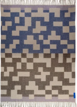 Plaider<Mette Ditmer Maze Throw Brown