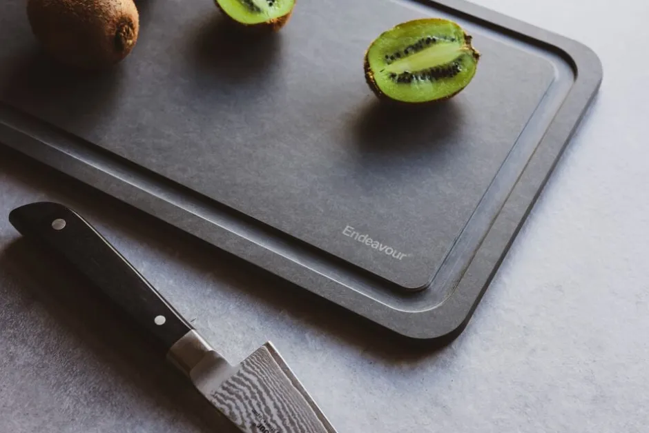 Køkkenartikler<Endeavour Medium Board Groove Grey