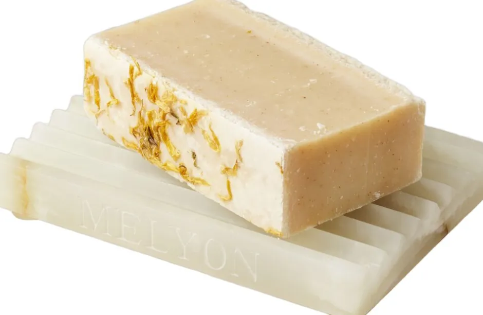 Badeværelsestilbehør<Melyon Marble Green Onyx Soap Dish