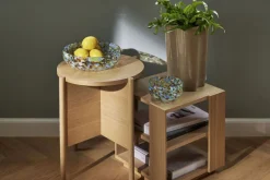 Møbler<Hübsch Merge Side Table Natural