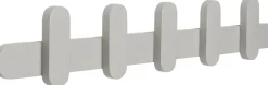 Knager & Knagerækker<Hübsch Merry Coatrack Light Grey