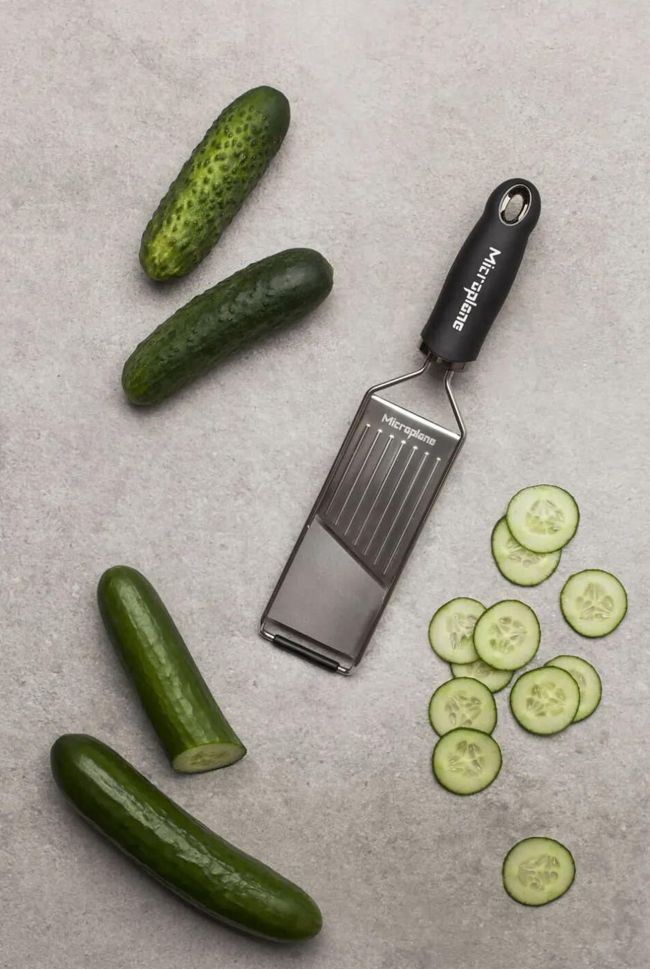 Køkkenartikler<Microplane Gourmet slicer m. 2 mm fast skær