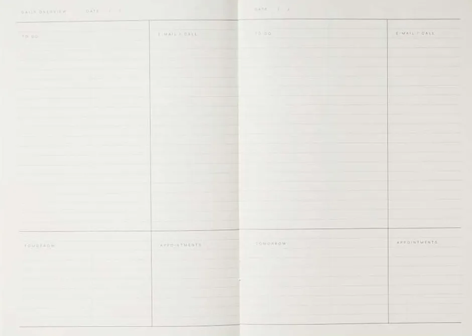 Kontorartikler<Notem MILO Work Journal, Green & Rose
