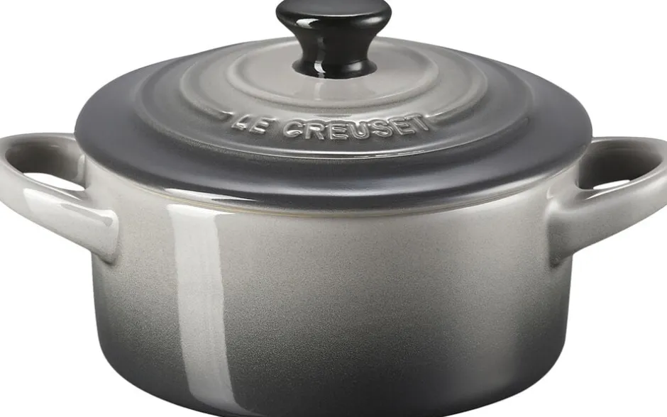 Gryder & Pander<Le Creuset Mini gryde 10 cm Flint