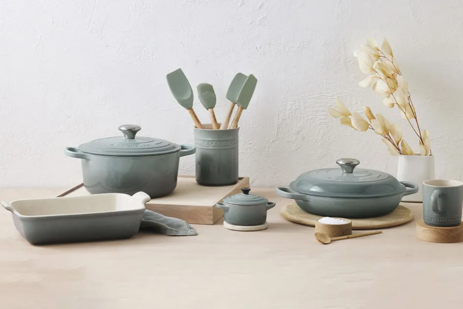 Gryder & Pander<Le Creuset Mini Gryde 10 Sea Salt BK