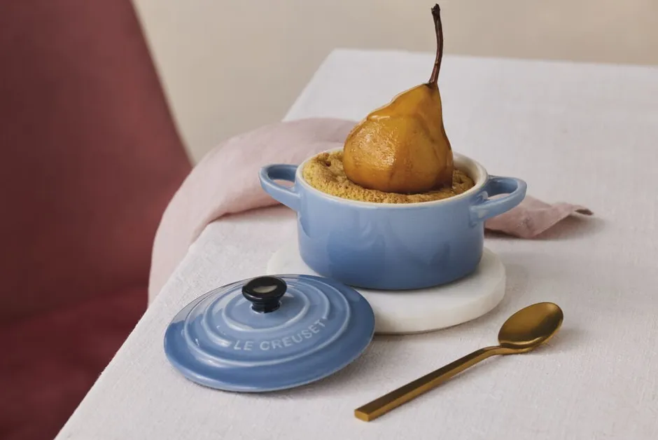 Gryder & Pander<Le Creuset Mini gryde 10cm Chambray
