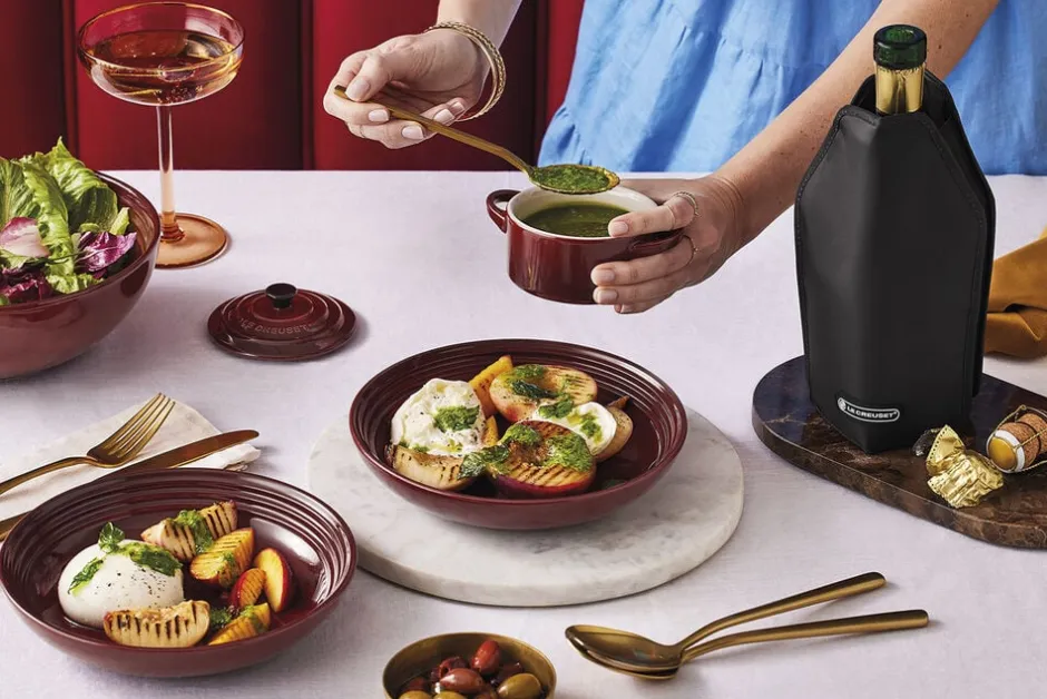 Gryder & Pander<Le Creuset Mini gryde 10cm Garnet