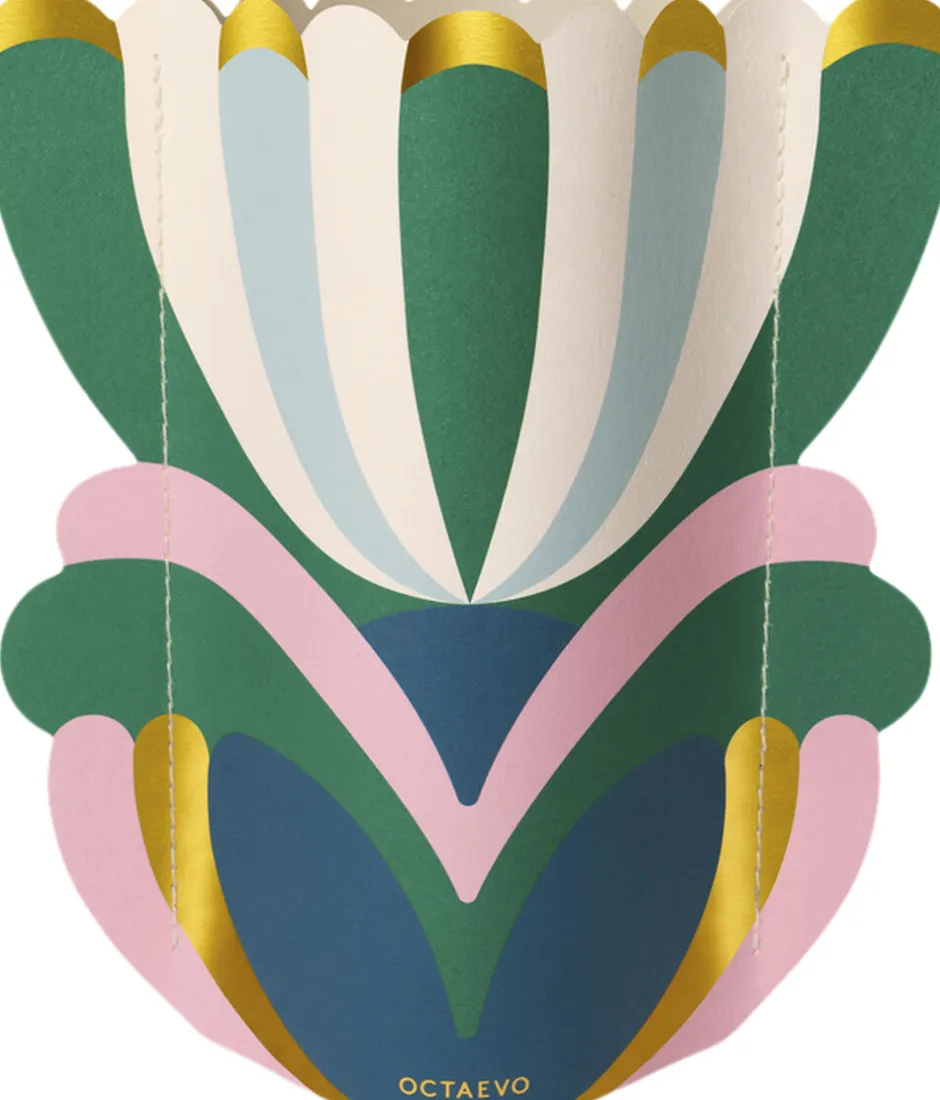 Vaser & Urtepotteskjulere<OCTAEVO MINI PAPER VASE ELYSIA