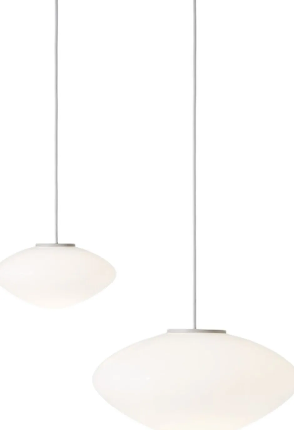 Pendler<&Tradition Mist Pendant AP16, Matt White, Glass