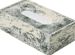 Opbevaring<Ferm Living Mist Tissue Box - Emerald Off-white