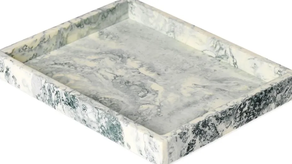 Opbevaring<Ferm Living Mist Tray - 15 x 20 - Emerald Off-white
