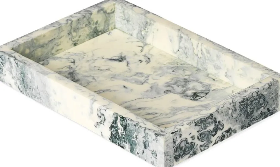 Opbevaring<Ferm Living Mist Tray - 10 x 15 - Emerald Off-white
