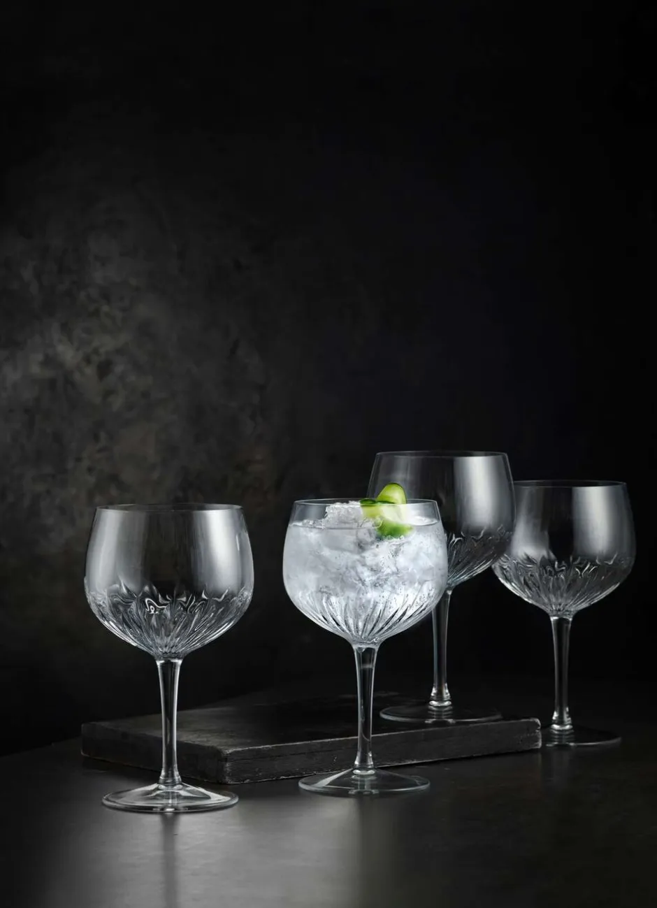 Glas<Luigi Bormioli Mixology 4 stk. gin & tonic-glas 80 cl.