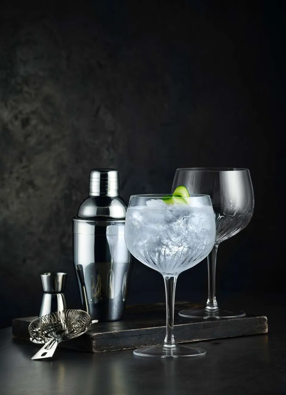 Glas<Luigi Bormioli Mixology 4 stk. gin & tonic-glas 80 cl.