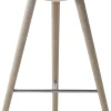 Møbler<Audo Copenhagen ML 42 - Bord Skammel / Sæbehandlet eg / Rustfrit Stål