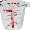 Bageartikler<Pyrex Målekande Classic 0,5 liter Glas