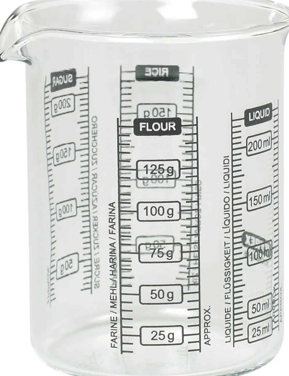 Bageartikler<Pyrex Målekande Classic 0,25 liter Glas