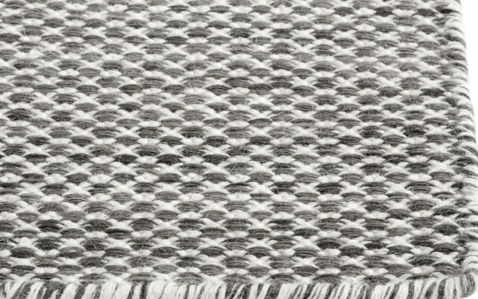 Gulvtæpper<Hay Moiré Kelim-140 x 200-Grey Grå