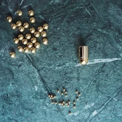 Lys & Lysestager<GEJST MOLEKYL 1 Brass