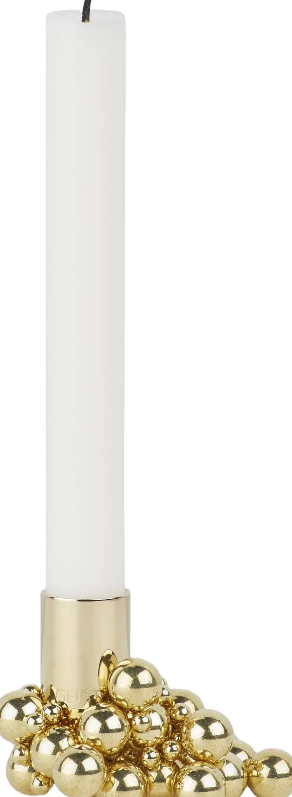 Lys & Lysestager<GEJST MOLEKYL 1 Brass