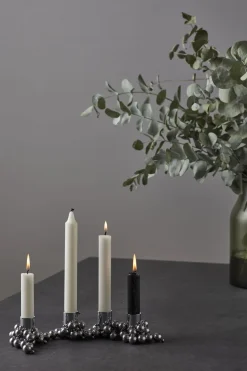 Lys & Lysestager|Adventsstager<GEJST MOLEKYL 4 Chrome