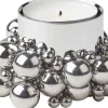 Lys & Lysestager<GEJST MOLEKYL Tealight 1 Chrome
