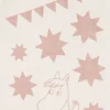 Håndklæder<Moomin Arabia badehåndklæde 70x140, Stjerner pink