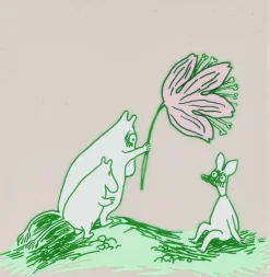 Tilbehør Til Bordet<Moomin Arabia bordskånere sæt 2stk Vildblomst Genanvendt Interiør
